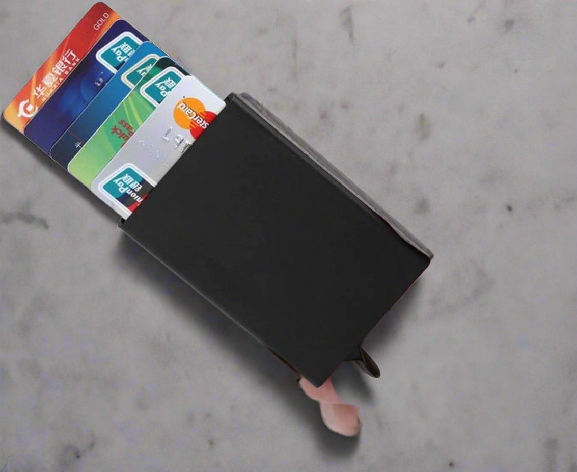 Slim pop-Up card holder wallet!